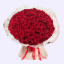 ingiltere 100 Kırmızı Gül Buketi resmi
