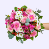 italya Pembe Mix Buket resmi