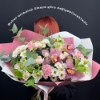 Avusturya Pembe Mix Buket resmi